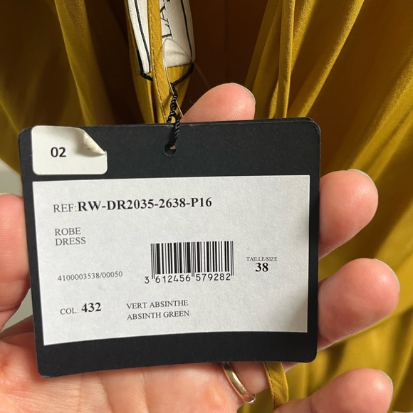 Lanvin Asymmetrical Mustard Dress size 38 (small) - Picture 7 of 7